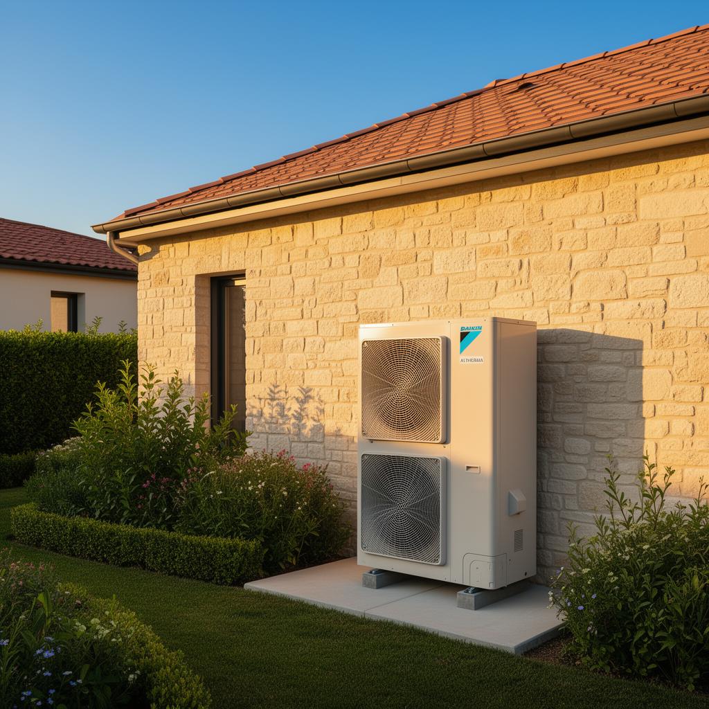 Installation pompe à chaleur air-eau